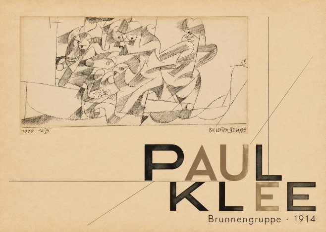 Paul Klee Brunnengruppe No5 - Póster