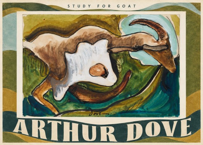 Arthur Dove Study for Goat No3 - Póster