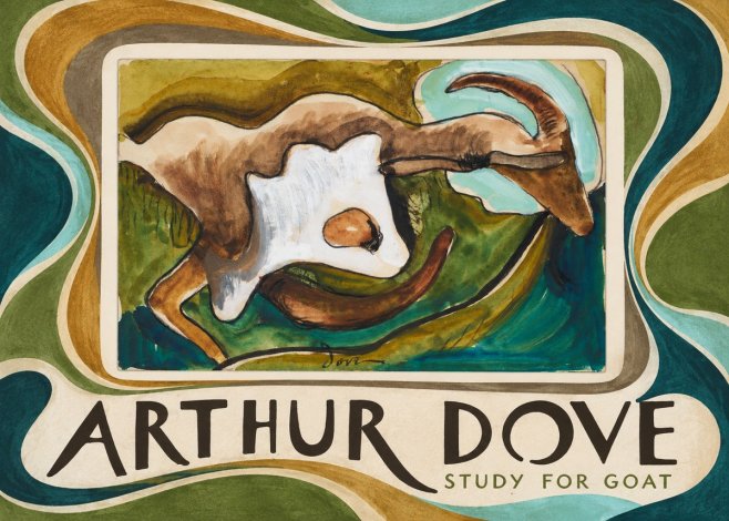 Arthur Dove Study for Goat No6 - Póster