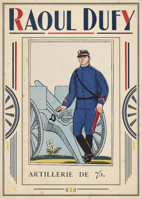 Raoul Dufy Artillerie De 75. No1 - Póster