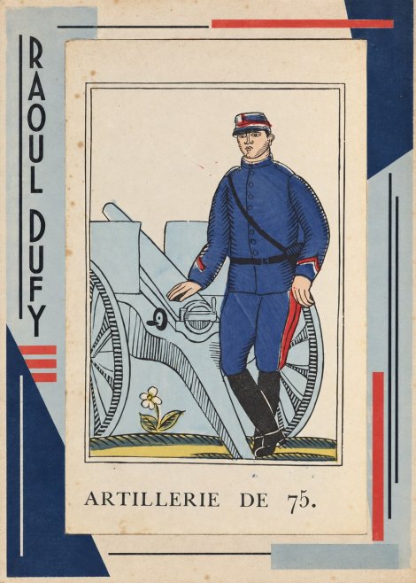 Raoul Dufy Artillerie De 75. No2 - Póster