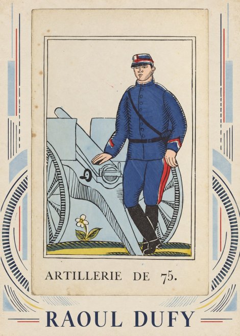 Raoul Dufy Artillerie De 75. No3 - Póster