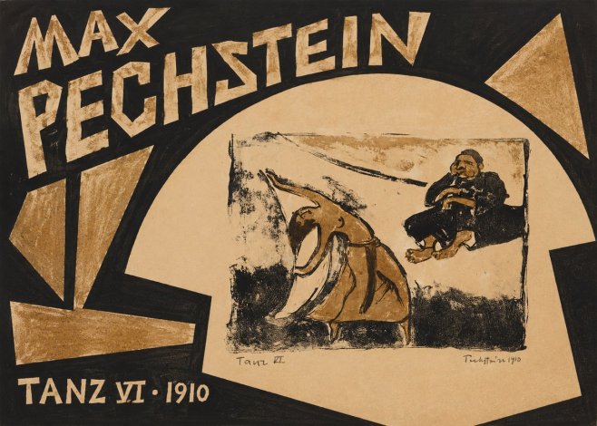 Max Pechstein Tanz Vi • 1910 No6 - Póster