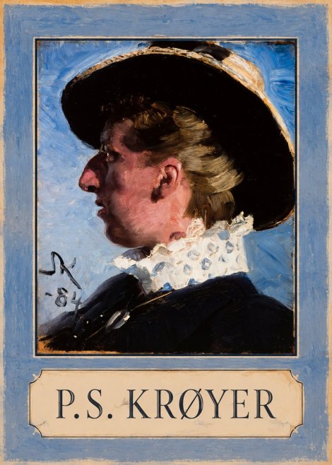 P.S. Krøyer Self-portrait II No1 - Póster