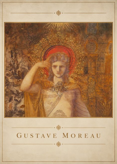 Gustave Moreau The Messenger No4 - Póster