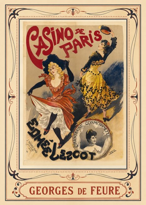 Georges de Feure Edmée L'escot No1 - Póster