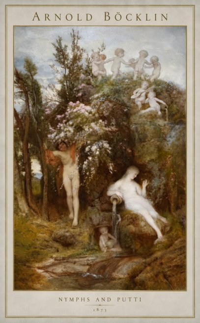 Arnold Böcklin Springtime No3 - Póster