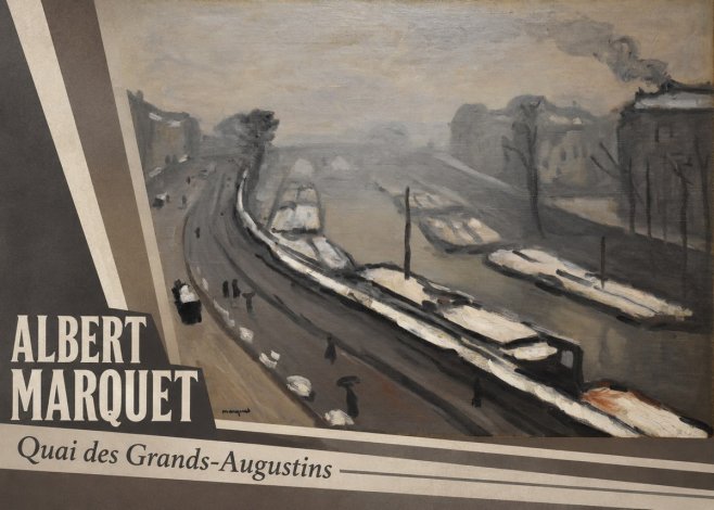 Albert Marquet Quai Des Grands-augustins No4 - Póster