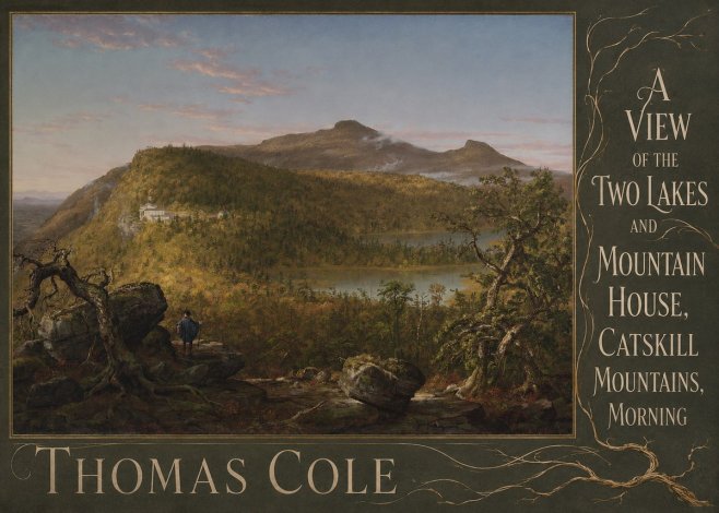 Thomas Cole A View of the Two Lakes and Mountain House, Catskill Mountains, Morning No6 - Póster