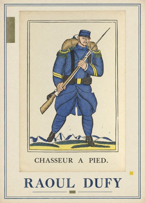 Raoul Dufy Chasseur a Pied. No4 - Póster