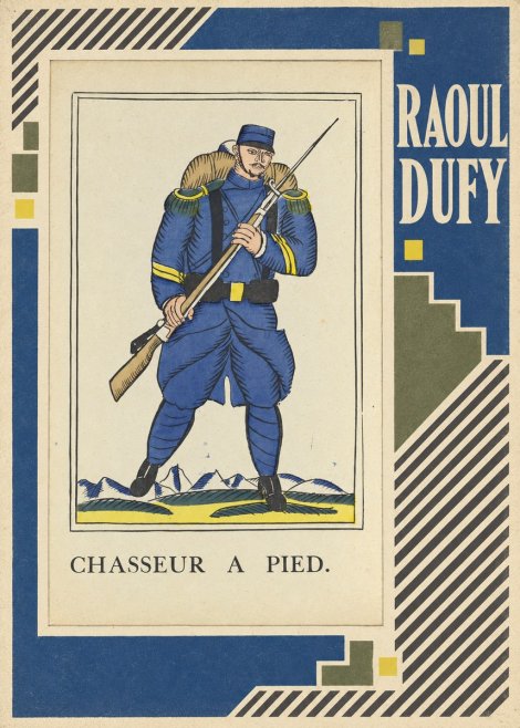 Raoul Dufy Chasseur a Pied. No5 - Póster