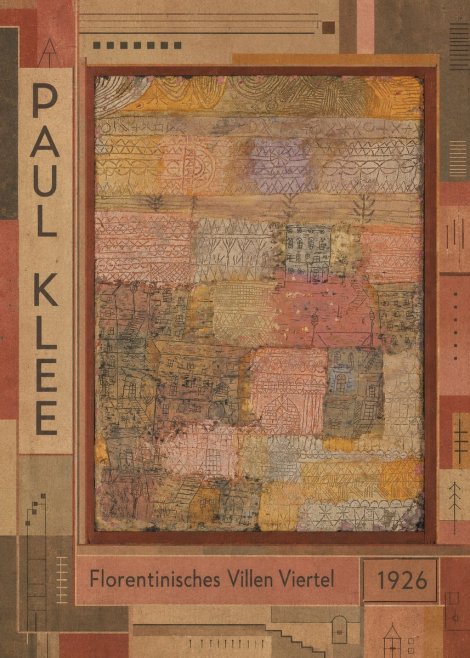 Paul Klee Florentinisches Villen Viertel No2 - Póster