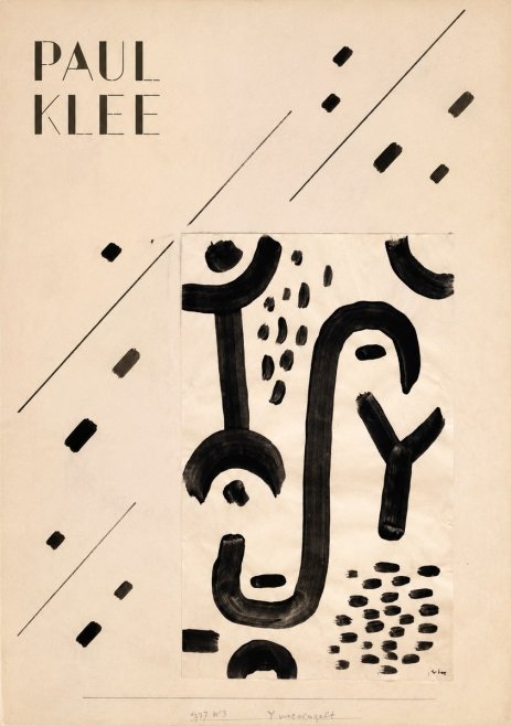 Paul Klee Face of the Goddess No6 - Póster