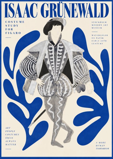 Isaac Grünewald Figaro II No6 - Póster