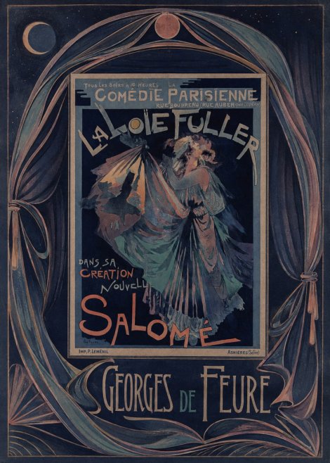 Georges de Feure La Loïe Fuller - Salomé II No4 - Póster