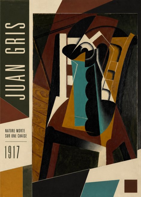 Juan Gris Nature Morte Sur Une Chaise No2 - Póster