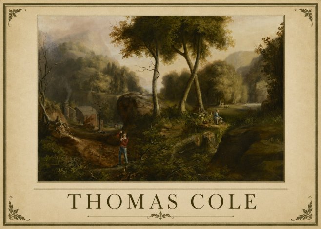 Thomas Cole The Hunter's Return I No1 - Póster