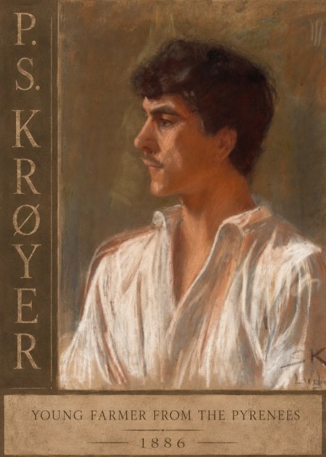 P.S. Krøyer Young Farmer from the Pyrenees No3 - Póster