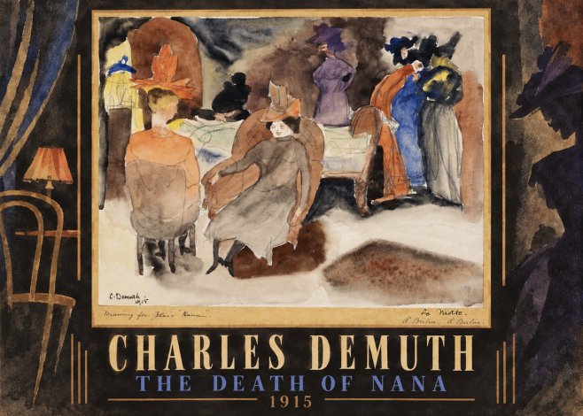 Charles Demuth The Death of Nana No5 - Póster