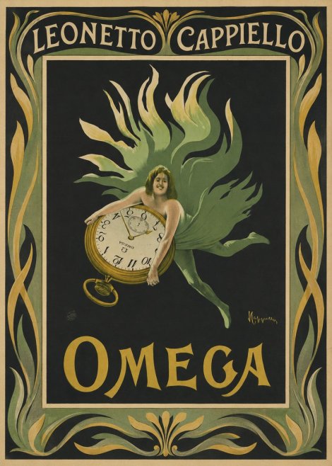 Leonetto Cappiello Omega No1 - Póster
