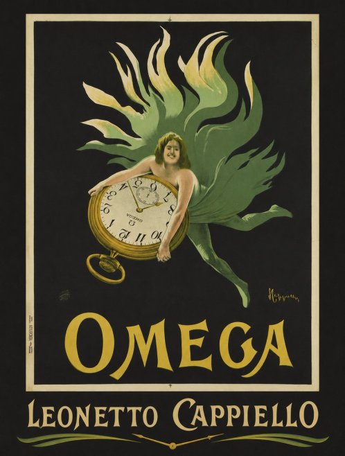 Leonetto Cappiello Omega No6 - Póster