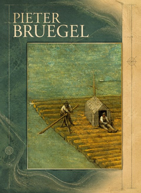 Pieter Bruegel Two Men on a Raft No6 - Póster