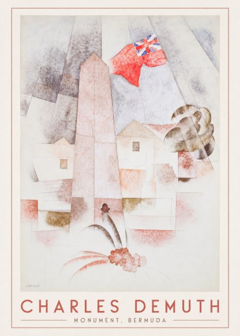 Charles Demuth Monument, Bermuda No1 - Póster