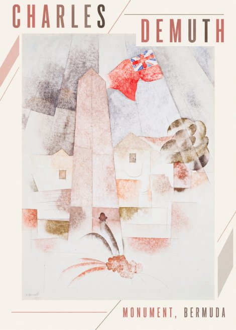 Charles Demuth Monument, Bermuda No3 - Póster
