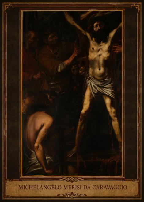 Michelangelo Merisi da Caravaggio The Crucifixion of Saint Peter III No2 - Póster