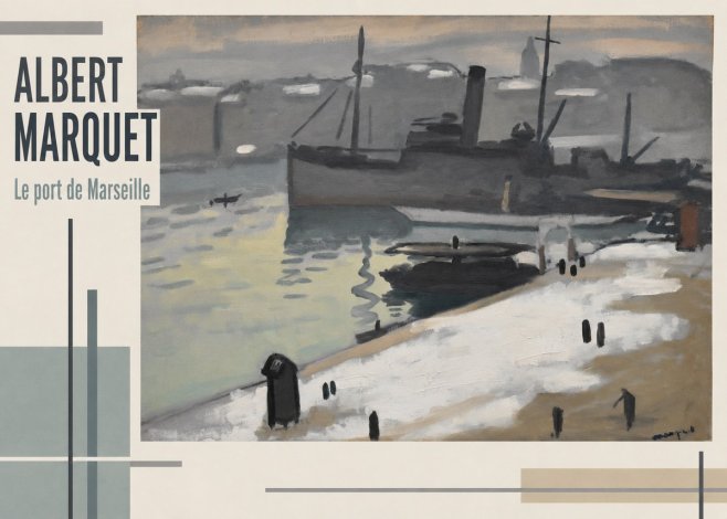 Albert Marquet Le Port De Marseille II No2 - Póster