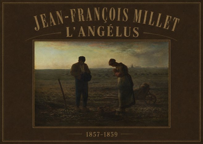 Jean-François Millet L'angélus I No3 - Póster