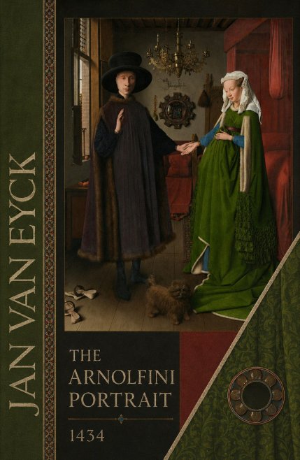Jan van Eyck The Arnolfini Portrait V No4 - Póster