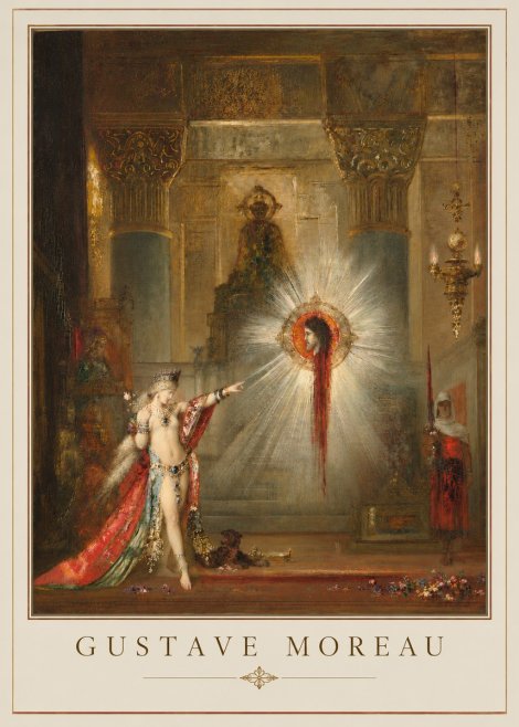 Gustave Moreau The Apparition II No6 - Póster