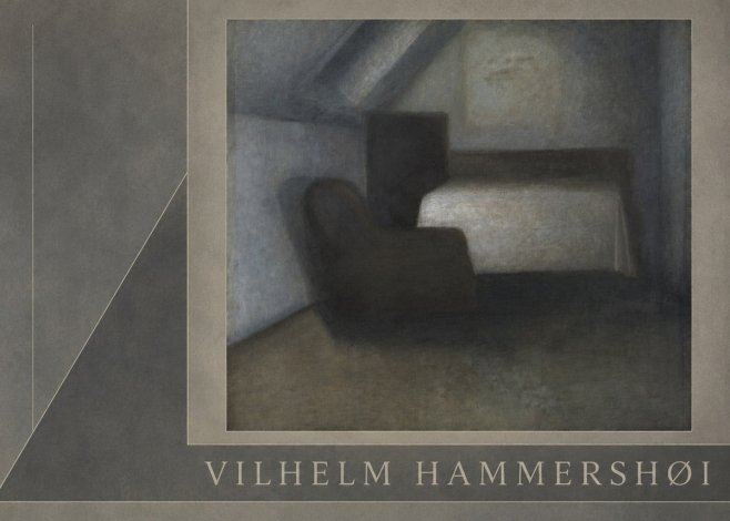 Vilhelm Hammershøi Interior, Strandgade 30 III No1 - Póster