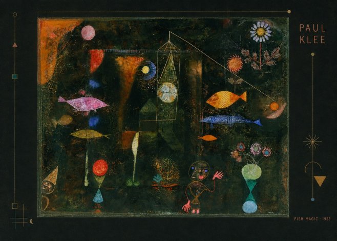Paul Klee Fish Magic II No2 - Póster