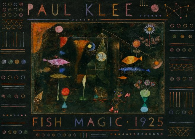 Paul Klee Fish Magic II No3 - Póster