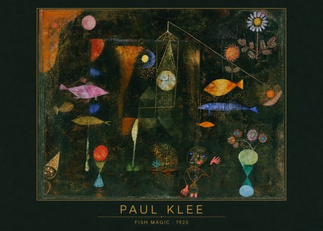 Paul Klee Fish Magic II No4 - Póster