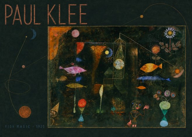 Paul Klee Fish Magic II No5 - Póster