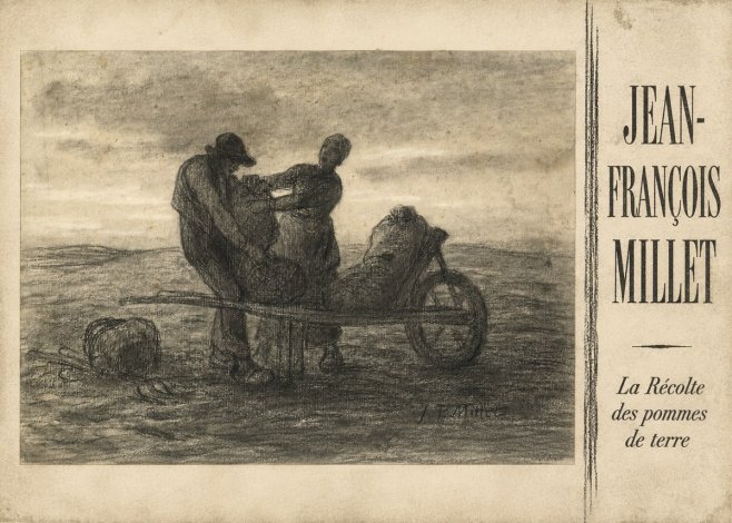 Jean-François Millet La Récolte Des Pommes De Terre No5 - Póster
