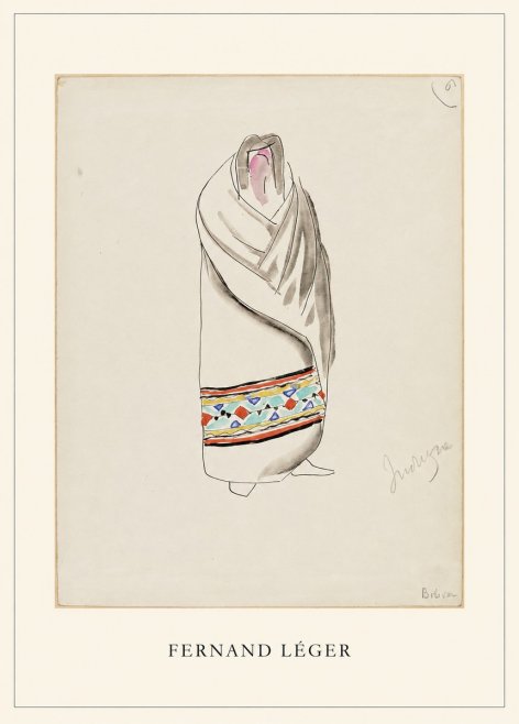 Fernand Léger Indiene, Bolivia No3 - Póster