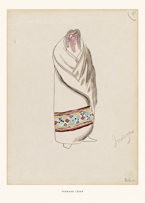 Fernand Léger Indiene, Bolivia No5 - Póster