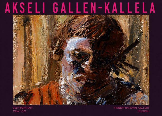 Akseli Gallen-Kallela Self-portrait, 1906-1921 No3 - Póster