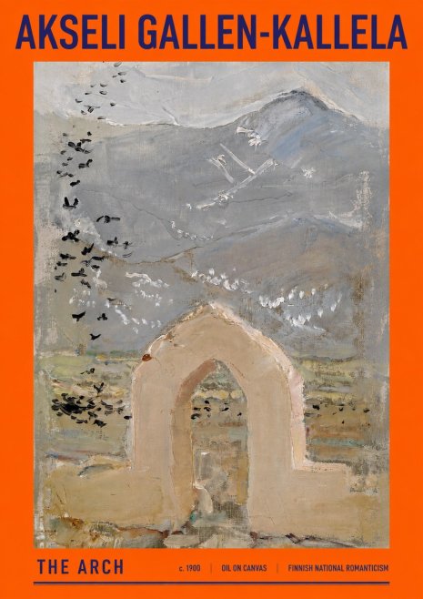 Akseli Gallen-Kallela The Arch No2 - Póster