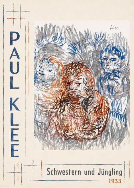 Paul Klee Schwestern Und Jüngling No3 - Póster