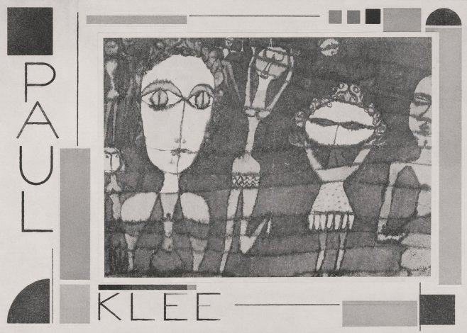 Paul Klee Specter of a Genius No2 - Póster