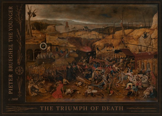Pieter Bruegel The Triumph of Death II No2 - Póster