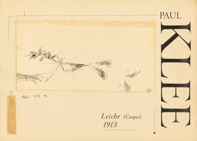 Paul Klee Leiche (Corpse) No3 - Póster