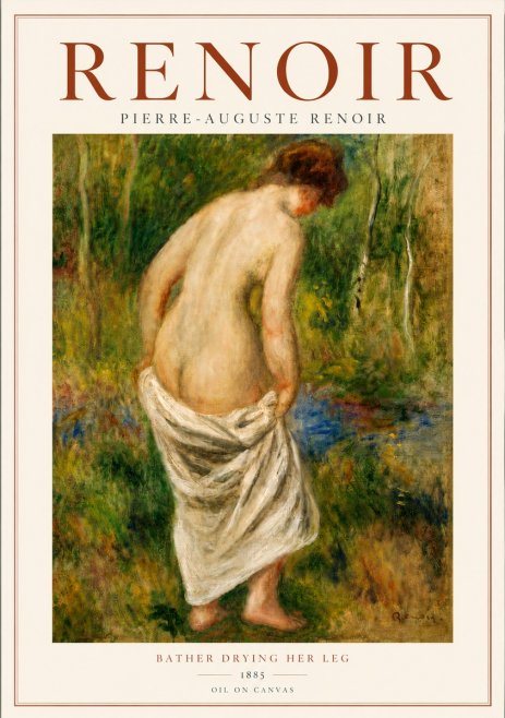 Renoir Young Bather No5 - Póster