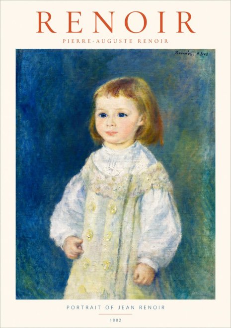 Renoir Portrait of Jean Renoir No3 - Póster