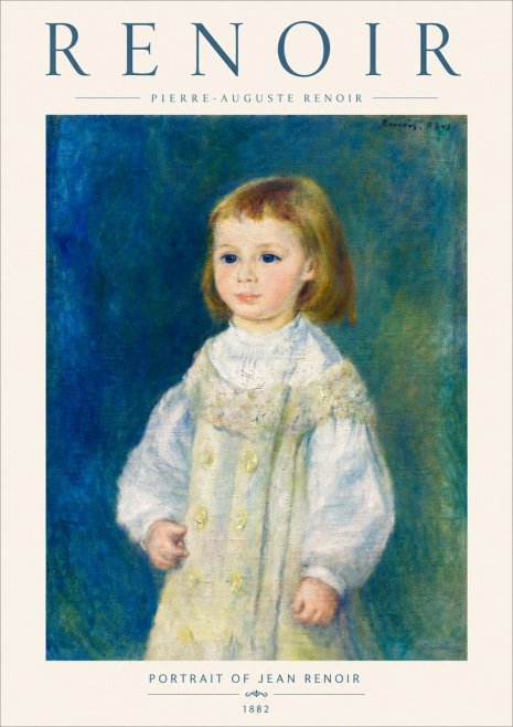 Renoir Portrait of Jean Renoir No5 - Póster